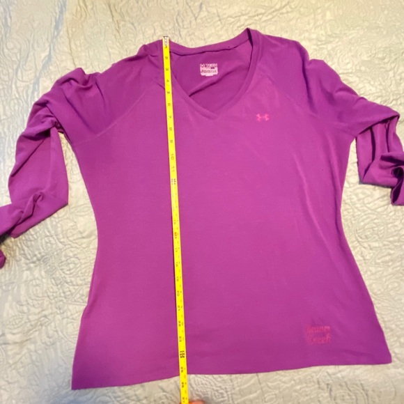 Under Armour Heat Gear Pink/Purple L Sleeve -SOLD - Picture 9 of 14